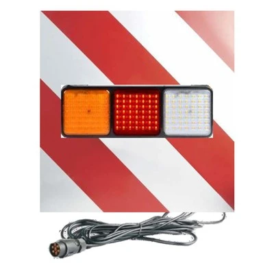 Lampă de avertizare cu panou reflector